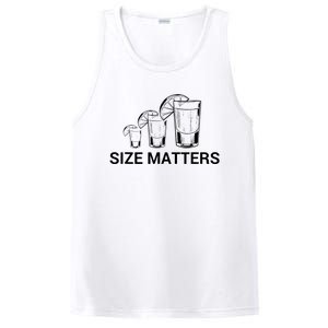 Size Matters Funny Salt Lime Tacos Tequila PosiCharge Competitor Tank