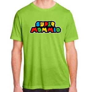 Super Mommio Funny Nerdy Mommy Mother Adult ChromaSoft Performance T-Shirt