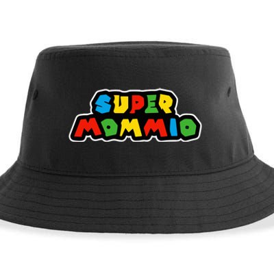 Super Mommio Funny Nerdy Mommy Mother Sustainable Bucket Hat