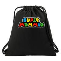 Super Mommio Funny Nerdy Mommy Mother Drawstring Bag