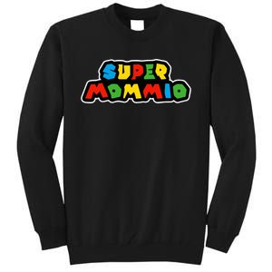 Super Mommio Funny Nerdy Mommy Mother Tall Sweatshirt