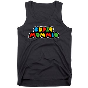 Super Mommio Funny Nerdy Mommy Mother Tank Top