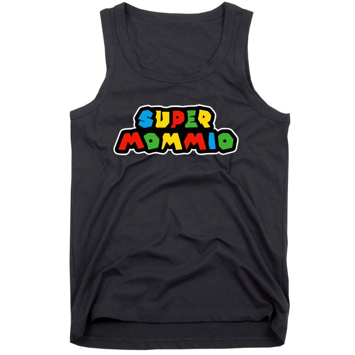 Super Mommio Funny Nerdy Mommy Mother Tank Top