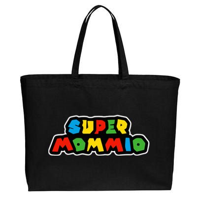 Super Mommio Funny Nerdy Mommy Mother Cotton Canvas Jumbo Tote