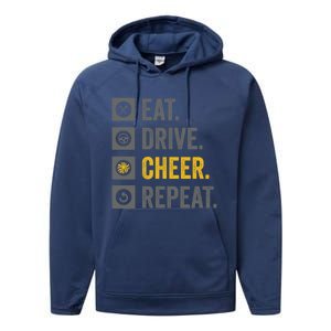 Sports Mom Gift Performance Fleece Hoodie