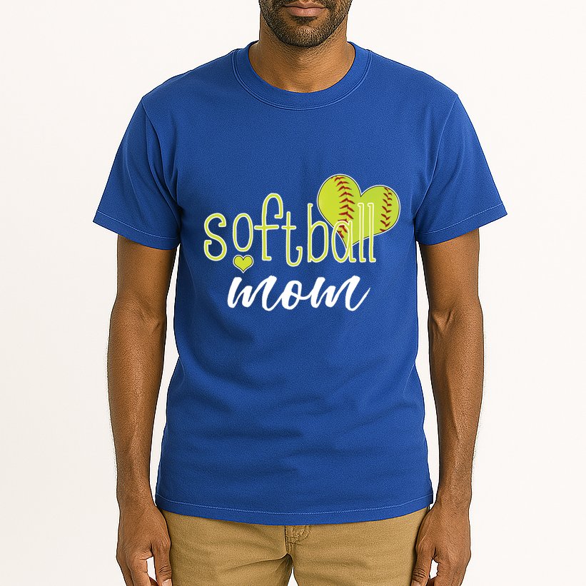 Softball Mom Great Gift Softball Mom Gift Grey Small Tall T-Shirt