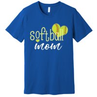 Softball Mom Great Gift Softball Mom Gift Grey Small Premium T-Shirt