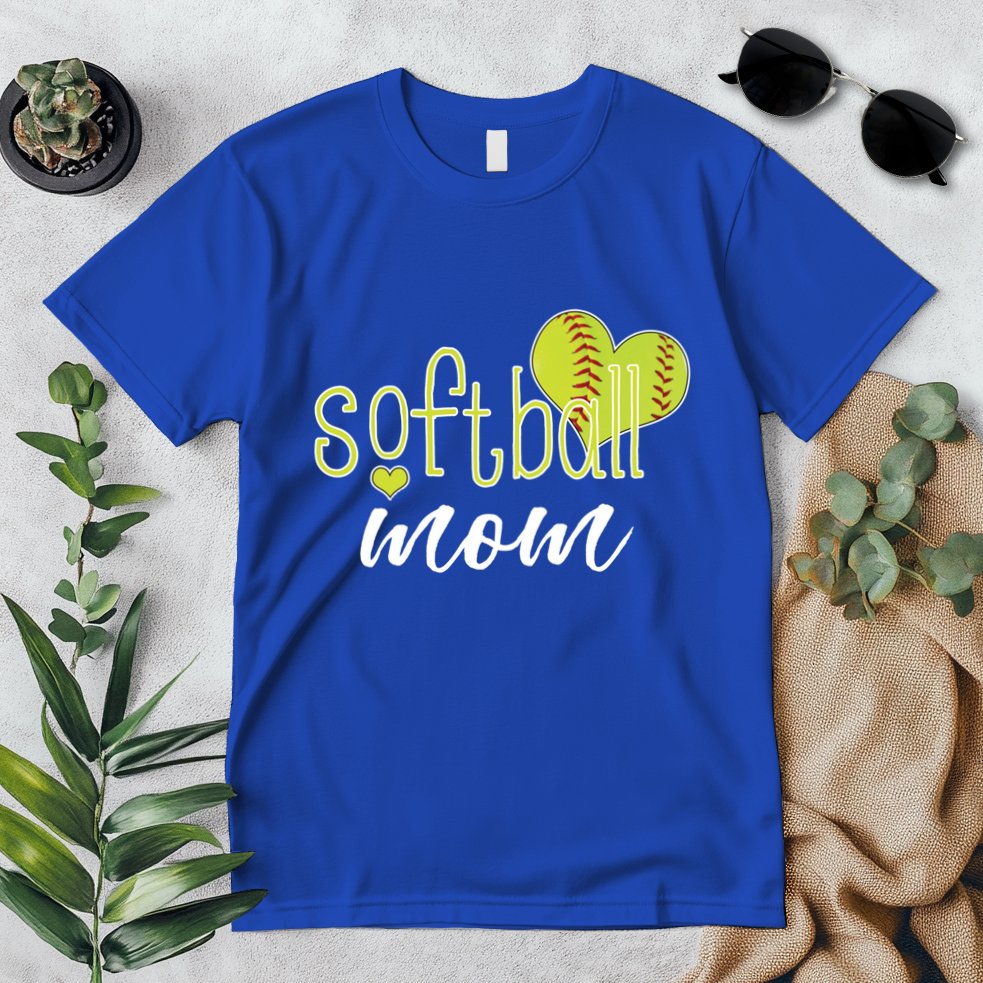 Softball Mom Great Gift Softball Mom Gift Grey Small Premium T-Shirt