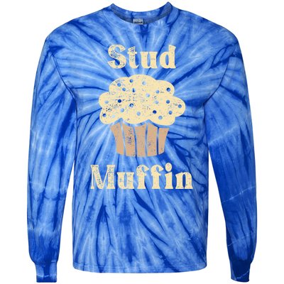 Stud Muffin Gift Tie-Dye Long Sleeve Shirt