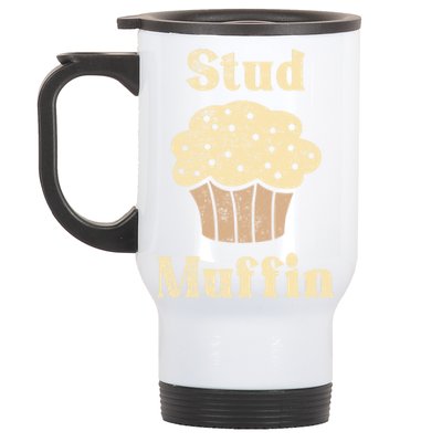 Stud Muffin Gift Stainless Steel Travel Mug