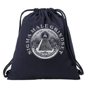 Sigma Male Grindset Gift Drawstring Bag