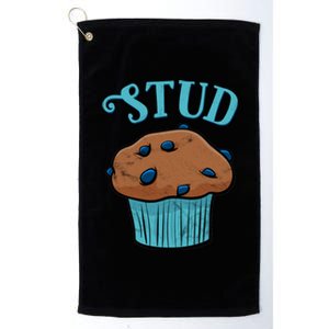 Stud Muffin Great Gift Platinum Collection Golf Towel