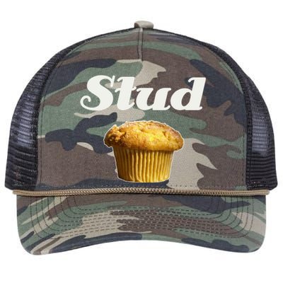 Stud Muffin Great Gift Retro Rope Trucker Hat Cap