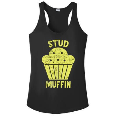 Stud Muffin Gift Ladies PosiCharge Competitor Racerback Tank