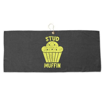 Stud Muffin Gift Large Microfiber Waffle Golf Towel