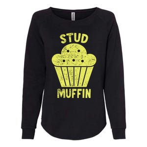 Stud Muffin Gift Womens California Wash Sweatshirt