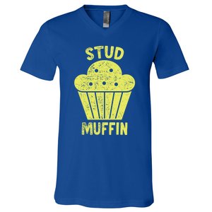 Stud Muffin Gift V-Neck T-Shirt