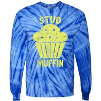 Stud Muffin Gift Tie-Dye Long Sleeve Shirt