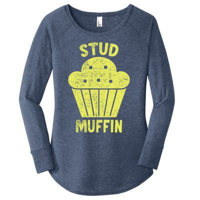 Stud Muffin Gift Women's Perfect Tri Tunic Long Sleeve Shirt