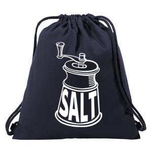 Salt Mill Grinder Costume Salt Or Pepper Simple Halloween Gift Drawstring Bag