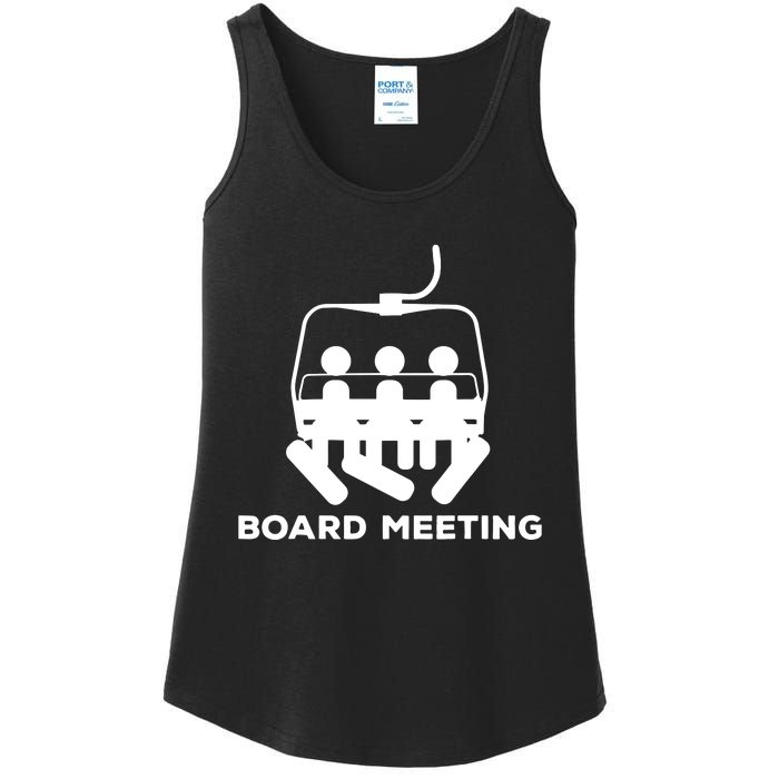 Snowboard Meeting Gift Idea Snowboarding Vacation Skiing Ladies Essential Tank