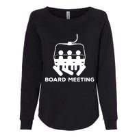 Snowboard Meeting Gift Idea Snowboarding Vacation Skiing Womens California Wash Sweatshirt