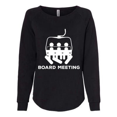 Snowboard Meeting Gift Idea Snowboarding Vacation Skiing Womens California Wash Sweatshirt