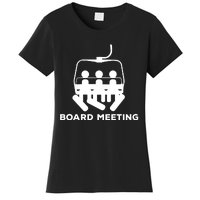 Snowboard Meeting Gift Idea Snowboarding Vacation Skiing Women's T-Shirt