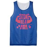 Strong Mom Gym Mother Mother's Day Mommy Fitness Gift Mesh Reversible Basketball Jersey Tank