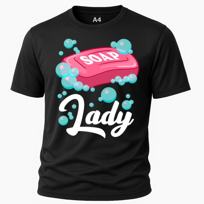 Soap Making Gift Homemade Soap Maker Gift Cooling Performance Crew T-Shirt