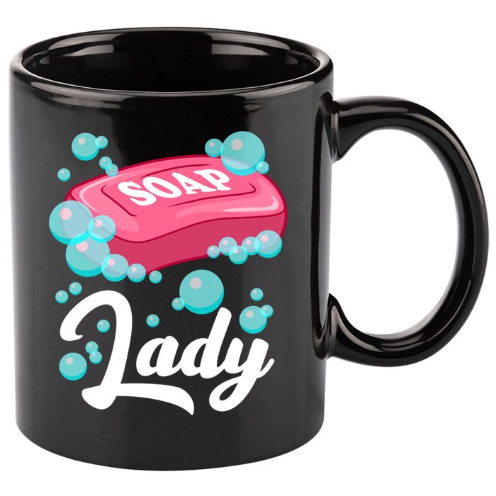 Soap Making Gift Homemade Soap Maker Gift 11oz C Handle Ceramic Mug