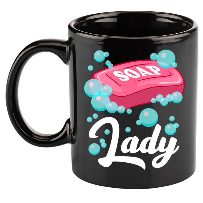 Soap Making Gift Homemade Soap Maker Gift 11oz C Handle Ceramic Mug