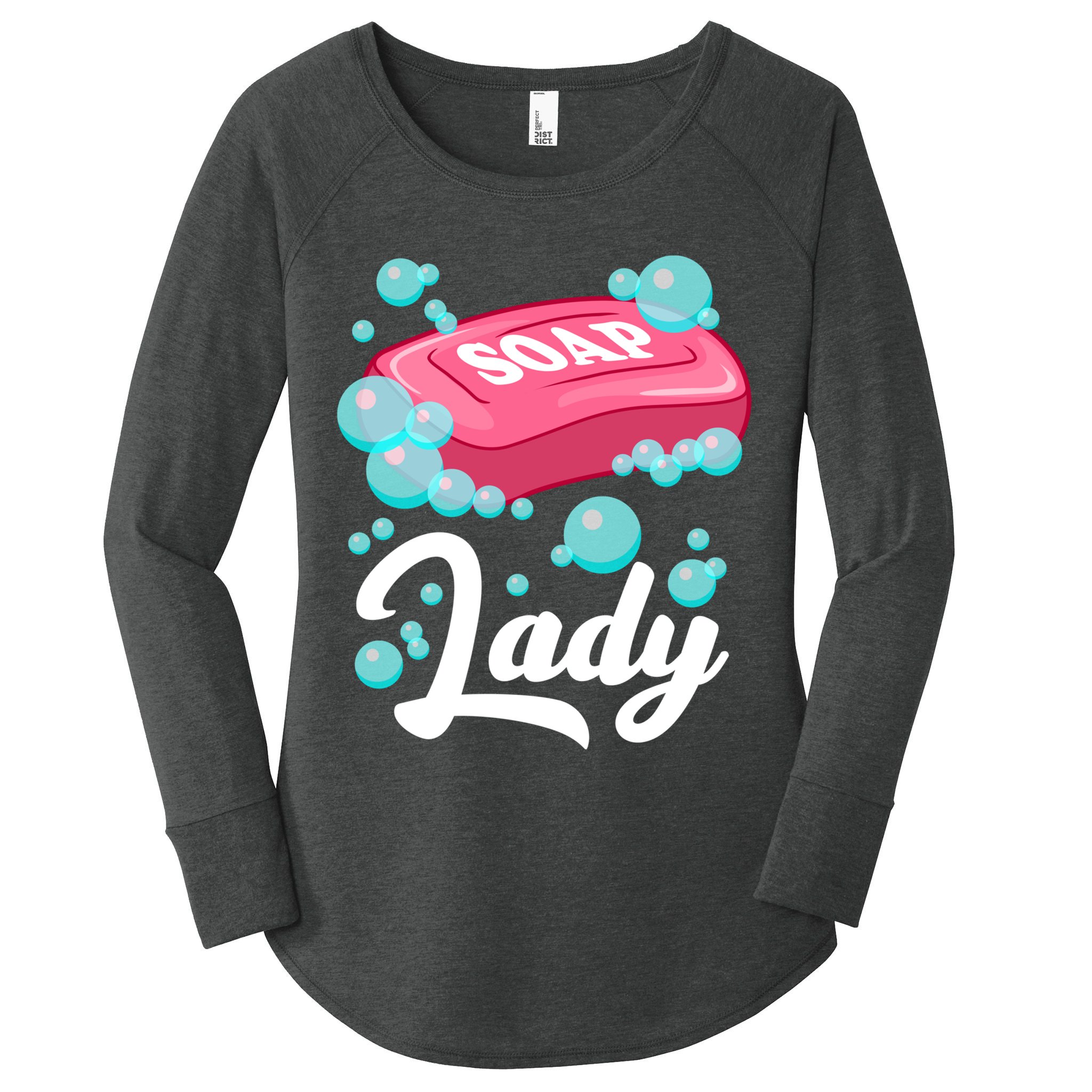 Soap Making Gift Homemade Soap Maker Gift Women's Perfect Tri Tunic Long Sleeve Shirt