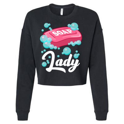 Soap Making Gift Homemade Soap Maker Gift Cropped Pullover Crew