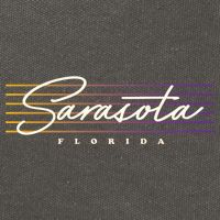 Sarasota Meaningful Gift Retro Style Florida Funny Gift Cotton Canvas Backpack