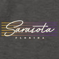 Sarasota Meaningful Gift Retro Style Florida Funny Gift Vector Backpack