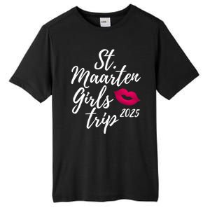 St. Maarten Girl S Trip 2025 Saint Martin Fun Matching Group Tall Fusion ChromaSoft Performance T-Shirt