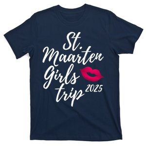 St. Maarten Girl S Trip 2025 Saint Martin Fun Matching Group T-Shirt