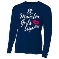 St. Maarten Girl S Trip 2025 Saint Martin Fun Matching Group Cooling Performance Long Sleeve Crew