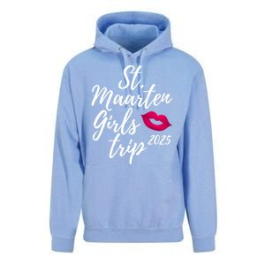 St. Maarten Girl S Trip 2025 Saint Martin Fun Matching Group Unisex Surf Hoodie