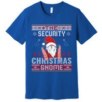 Security Matching Group Christmas Gnome Ugly Great Gift Premium T-Shirt