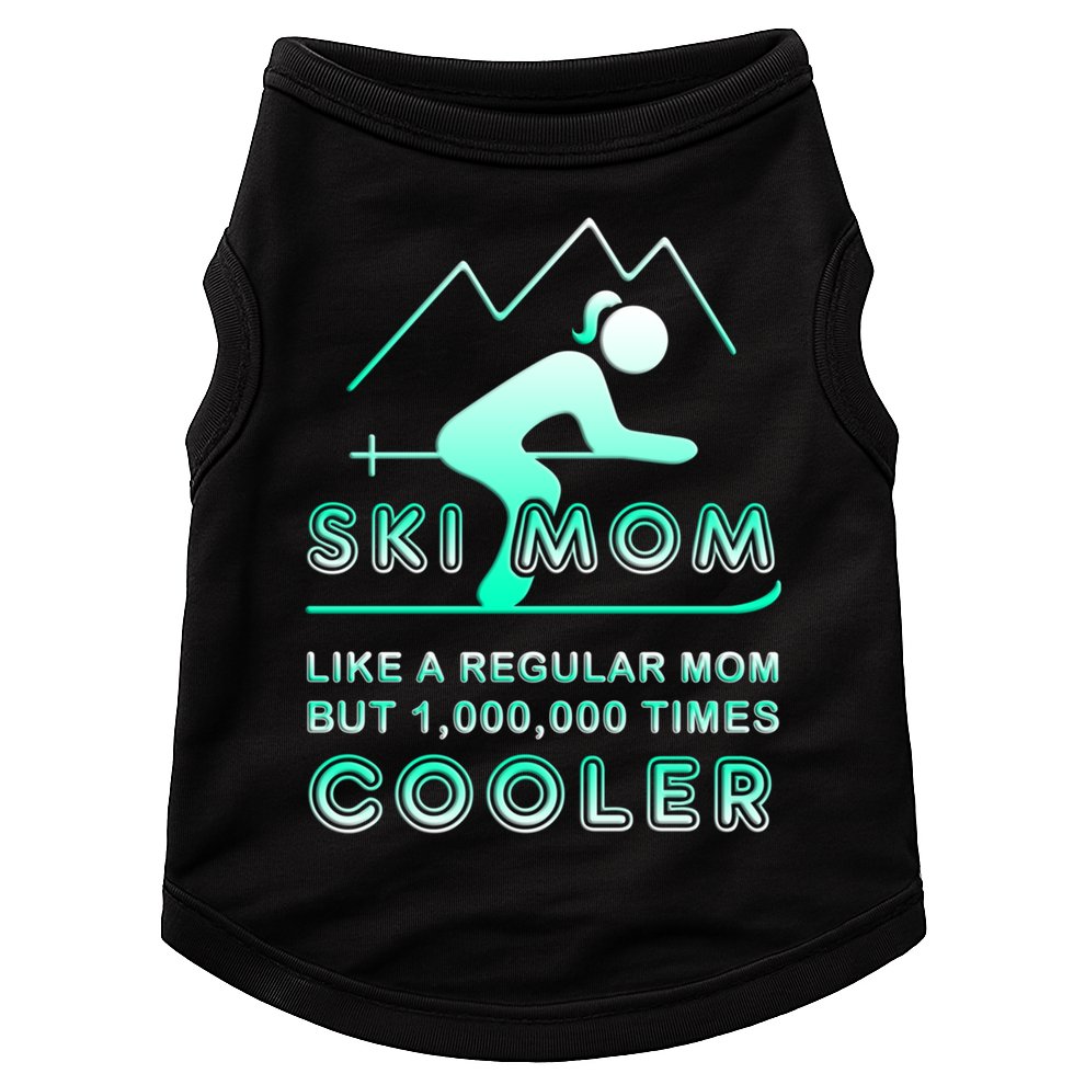 Ski Mom Gift Funny Ski Great Gift Ski Merch Skiing Gift Doggie Tank