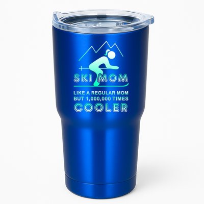 Ski Mom Gift Funny Ski Great Gift Ski Merch Skiing Gift Tumbler