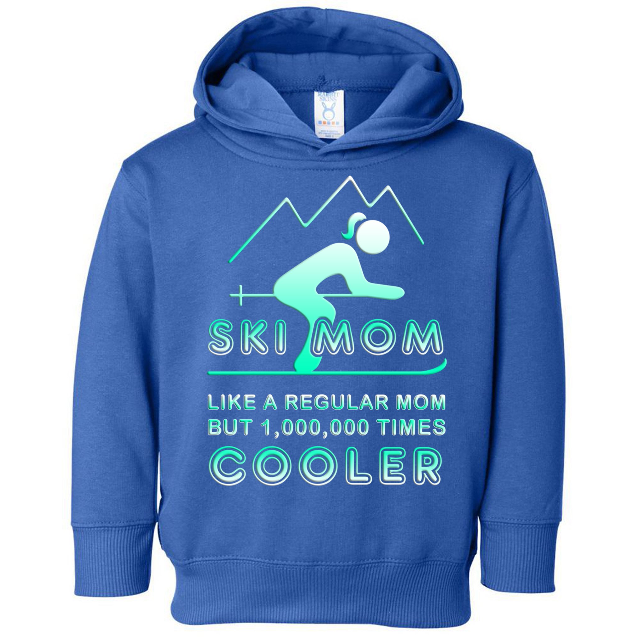 Ski Mom Gift Funny Ski Great Gift Ski Merch Skiing Gift Toddler Hoodie