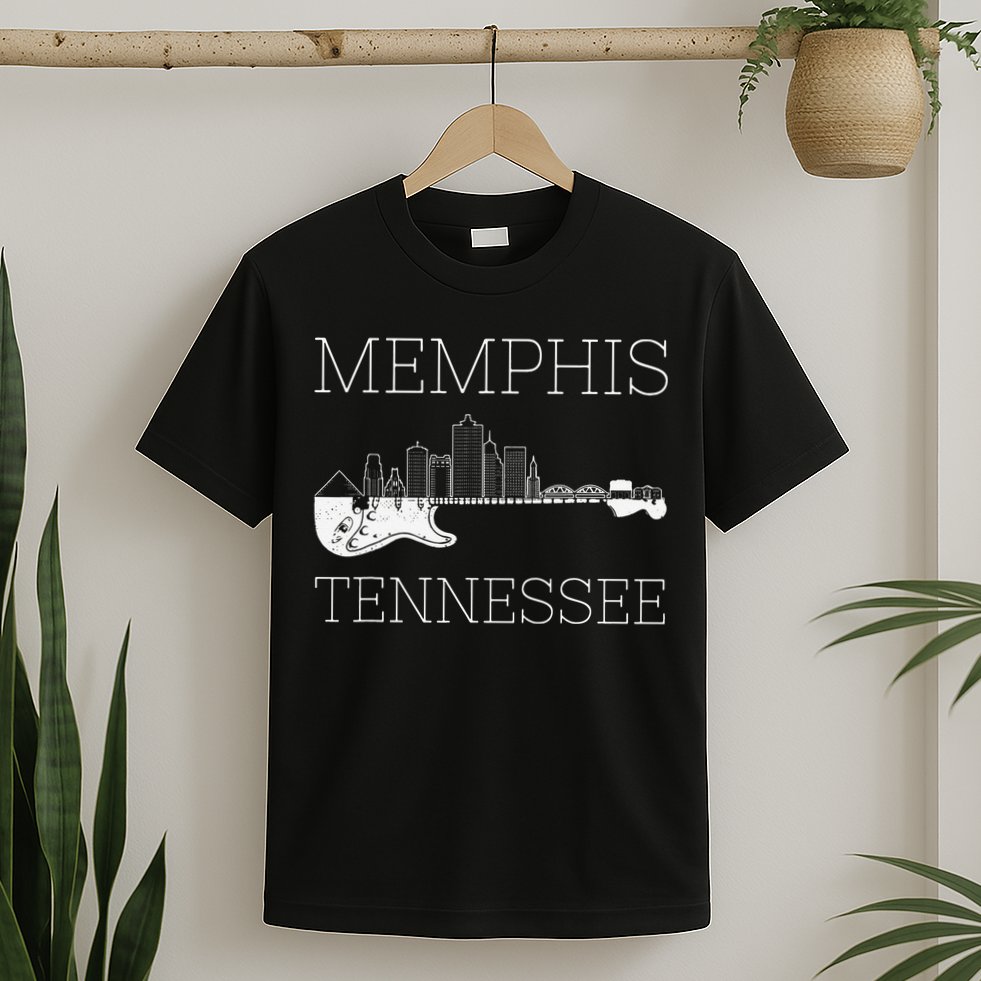 Souvenir Memphis Guitar Music Tennessee Memphis T-Shirt