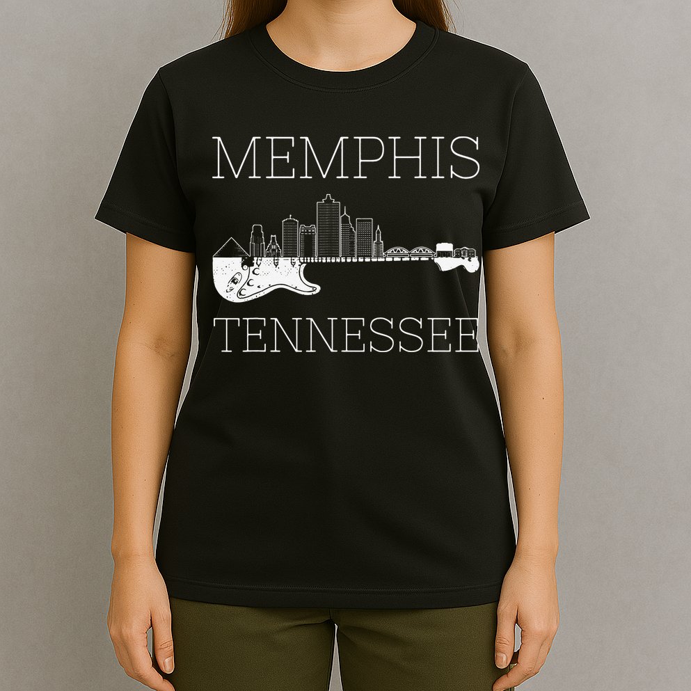Souvenir Memphis Guitar Music Tennessee Memphis T-Shirt