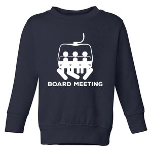 Snowboard Meeting Gift Idea Snowboarding Vacation Skiing Toddler Sweatshirt