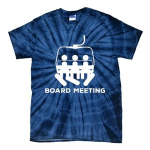 Snowboard Meeting Gift Idea Snowboarding Vacation Skiing Tie-Dye T-Shirt