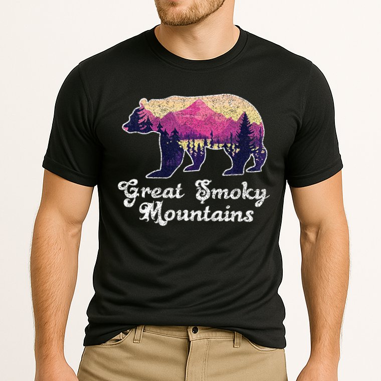 Smoky Mountains Gatlinburg Tennessee Souvenirs Cooling Performance Crew T-Shirt
