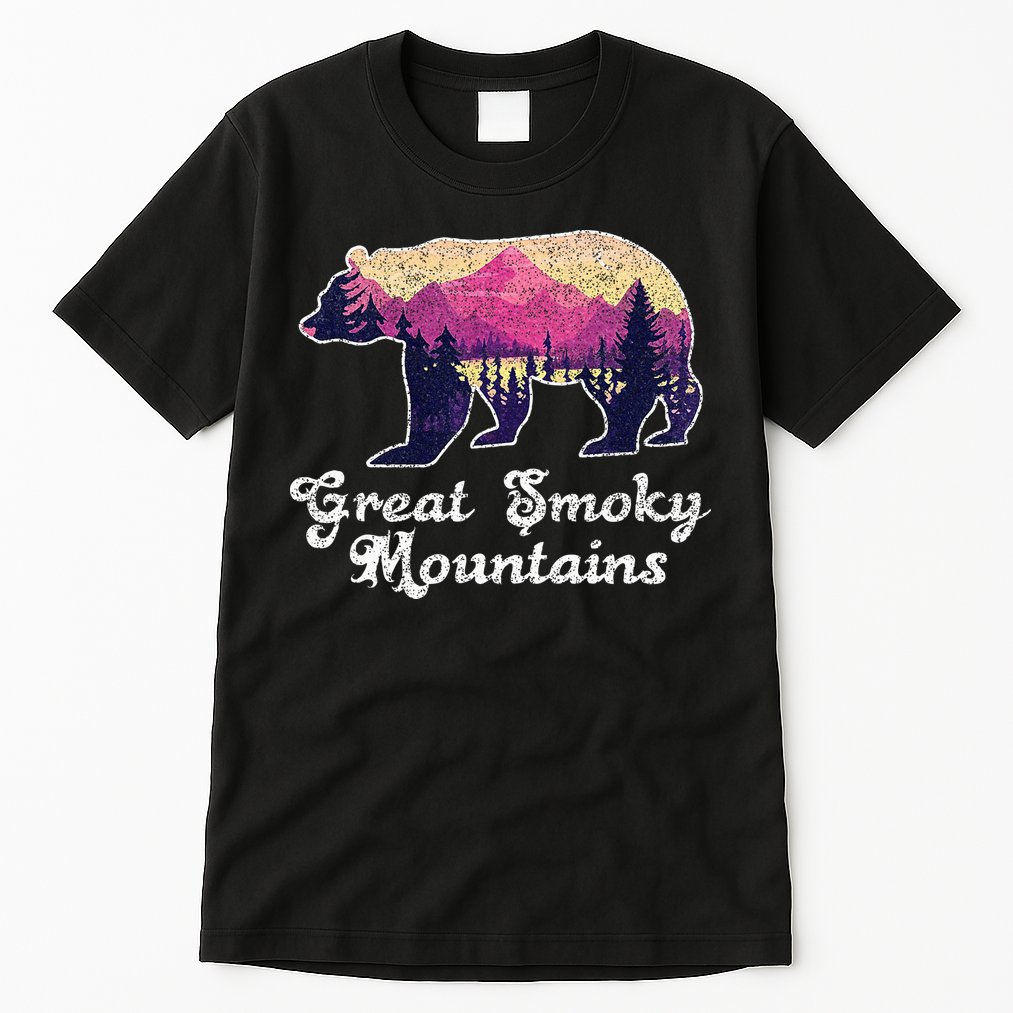 Smoky Mountains Gatlinburg Tennessee Souvenirs Tall T-Shirt